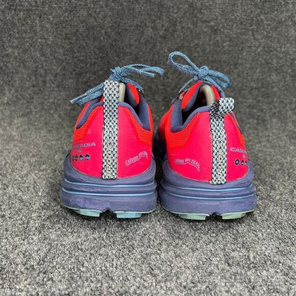 Brooks Cascadia 16 Trail Running Shoes Women's Size 12 Pink Flambe Cobalt Train - Picture 6 of 12